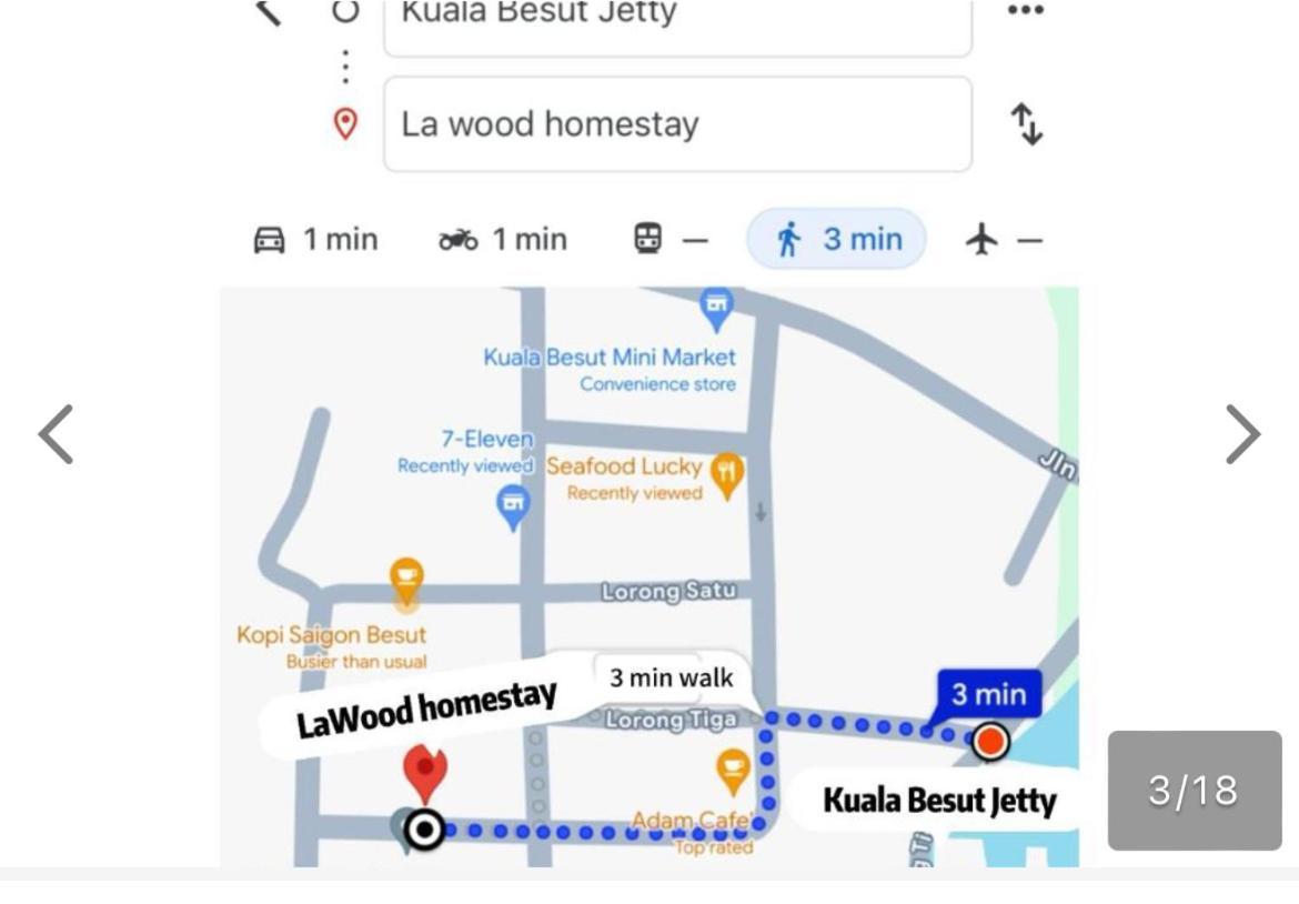 La Wood Homestay Near Kuala Besut Jetty 外观 照片